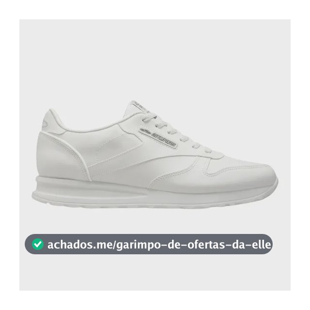 Tênis Olympikus Jogging 100 Unissex Branco