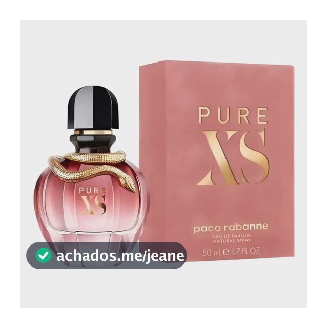 Rabanne Pure Xs For Her Eau De Parfum 50ml Feminino