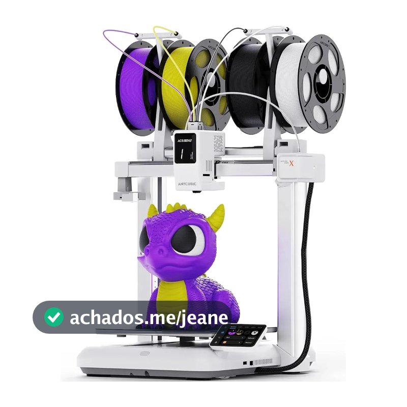 Impressora 3d Anycubic Kobra X Multicolor Ace Gen 2 320°c
