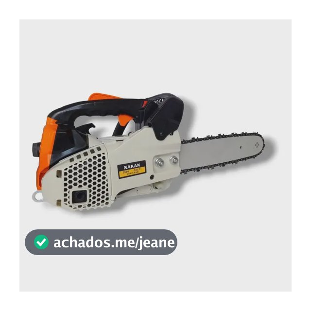 Mini Motoserra Gasolina Moto Serra 30cc Sabre 30cm Nakan