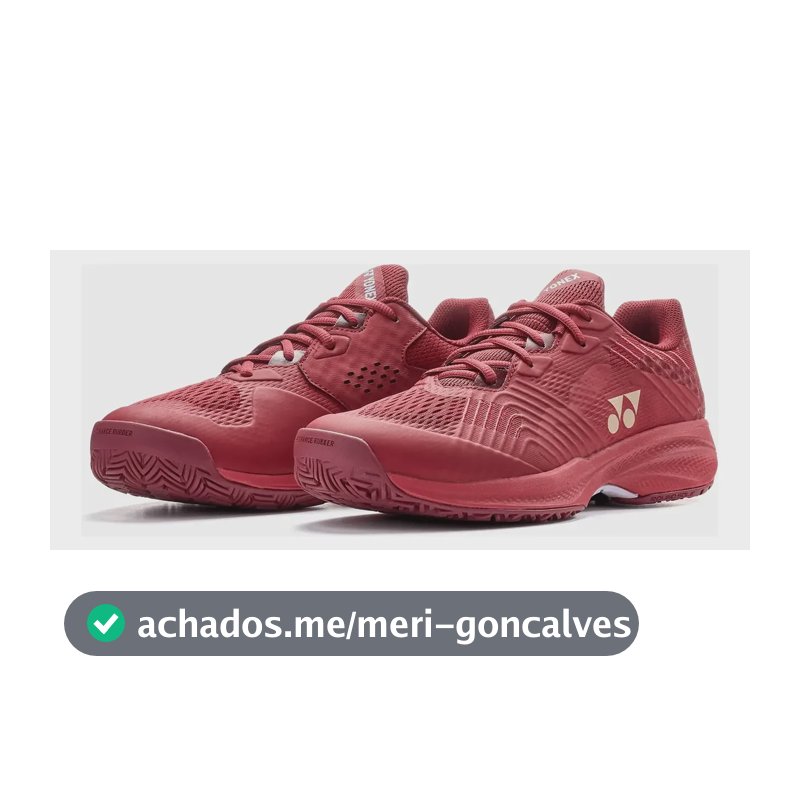 Tenis De Tênis Yonex Power Cushion Sonicage-dark Red- Bordô Bordô 40 Br