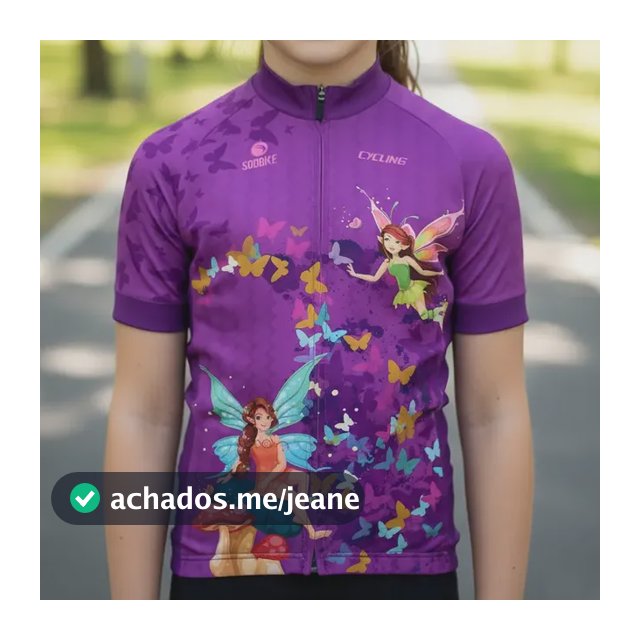 Camisa Ciclismo Infantil Sódbike Sd 21 - Fada