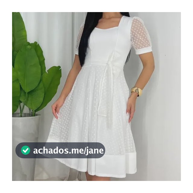 Vestido Feminino Moda Evangélica Elegante