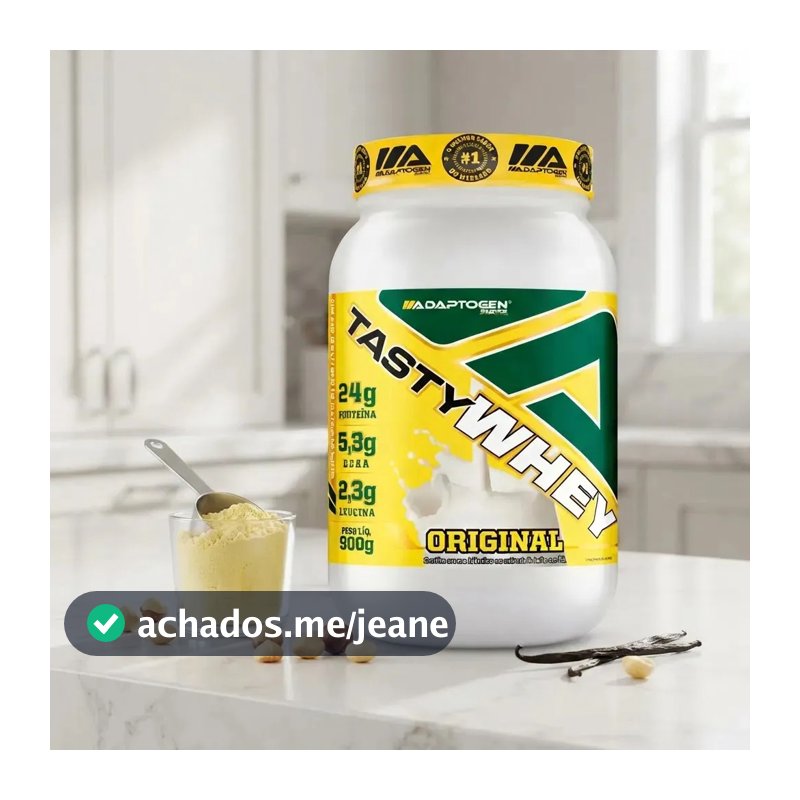 Whey protein Adaptogen Science Tasty Gourmet 3w em pó Sem sabor x 900g