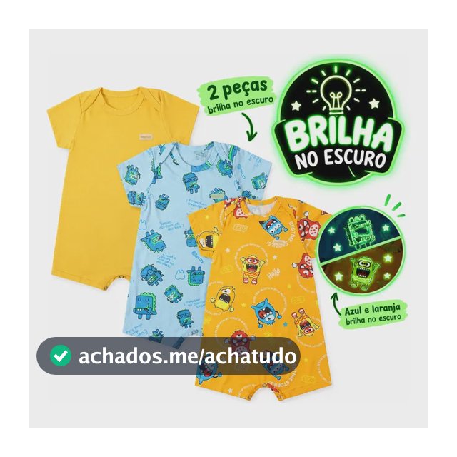 Kit 3 Macaquinho Infantil Verão Masculino Conforto E Estilo