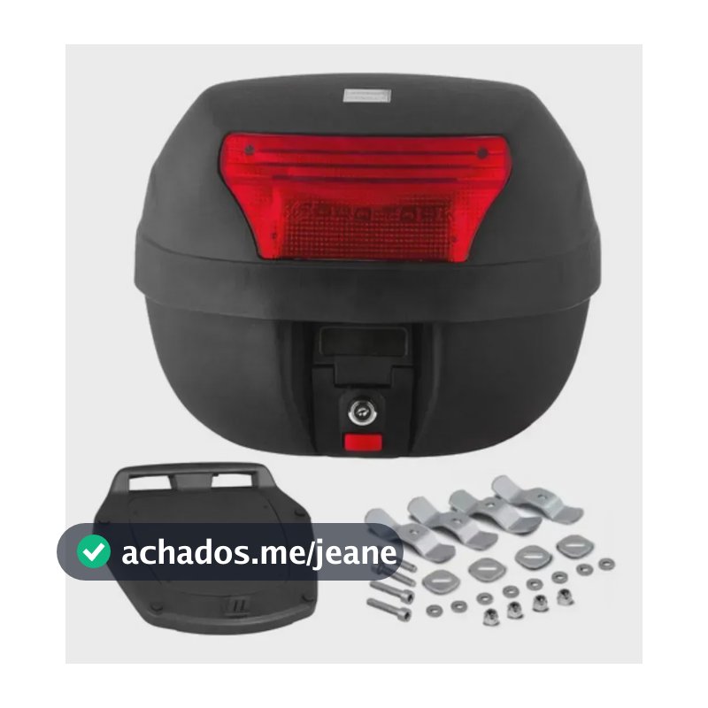 Bauleto Pro Tork Smart Box Baú 28 Litros Com Base Universal Cor Preto