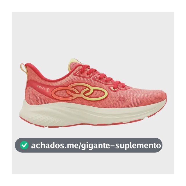 Tenis Olympikus Swift 5 Feminino Corrida Evasense Gripper