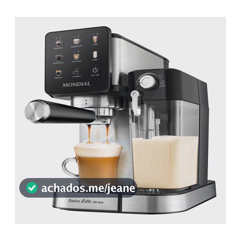 Cafeteira Espresso Automática Dolce Latte Mondial Ccl-01