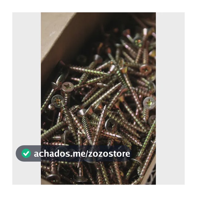 Parafuso Para Madeira Chipboard 4,0x40 Phillips 500pçs