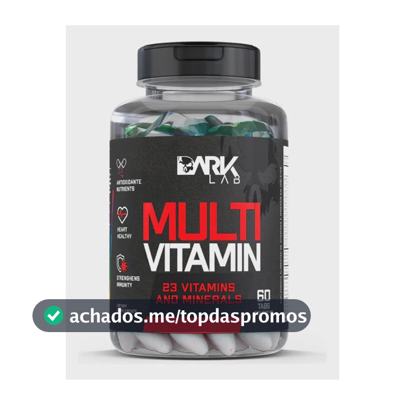Multivitaminico 60 Tab - Dark Lab (1 tablet por dia)
