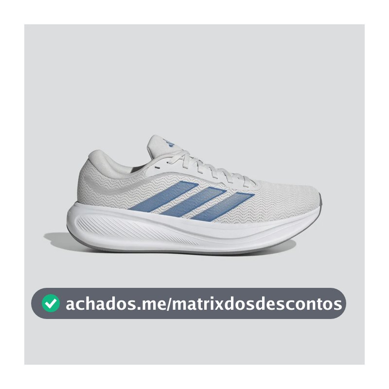 Tênis Masculino E Feminino Response Runner 2 adidas Branco Liso 41 Br