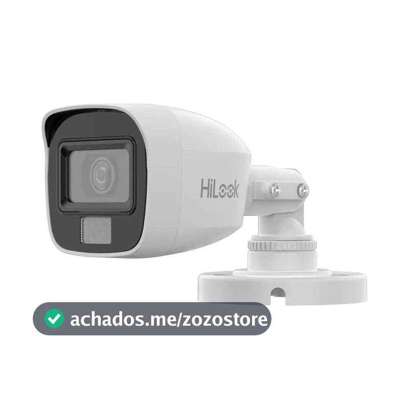 Câmera Bullet Thc-b127-lpc Fixa Luz Dupla 2mp Hikvision