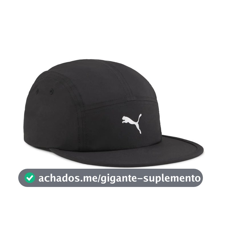 Boné De Corrida Unissex Essentials Running 5 Panel Puma