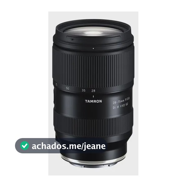 Lente Tamron 28-75mm F/2.8 Di Iii Vxd G2 cor preto