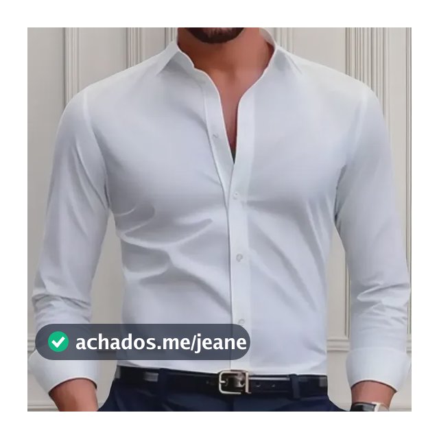 Camisa Social Masculina Slim Luxo Fibra De Bambu Elastano