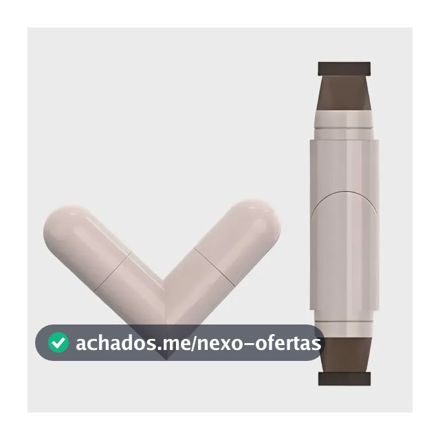 Caneta Delineador Com Carimbo Impermeável Secagem Rápida