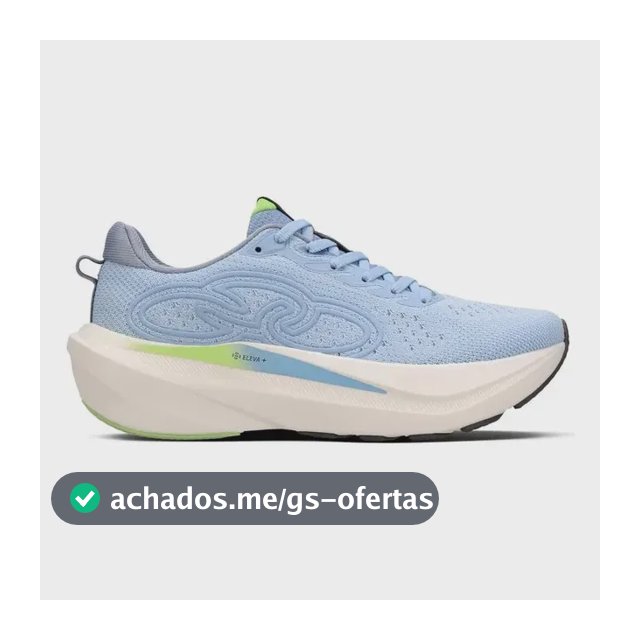 Tênis Olympikus Corrida Nuvem Feminino - Original Azul-claro 36 Br