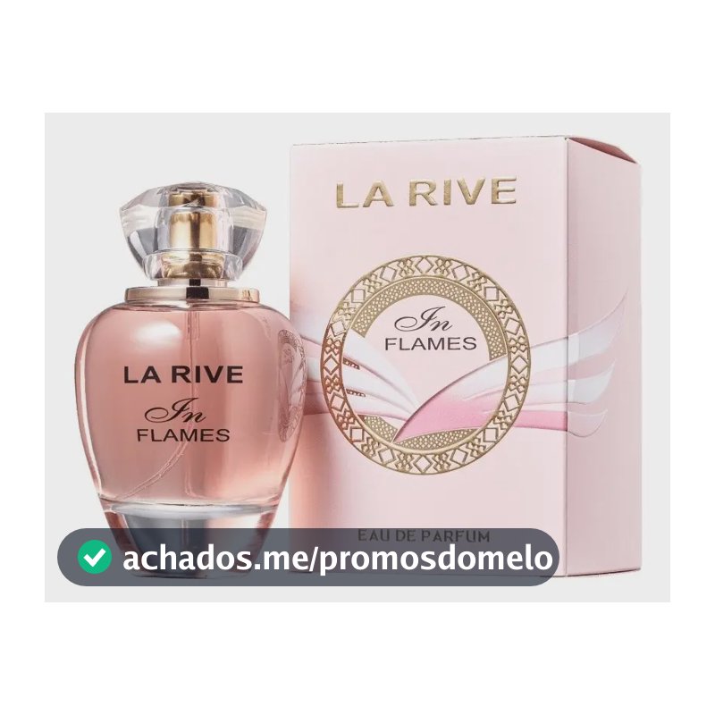 Perfume Feminino In Flames Eau De Parfum 90ml La Rive
