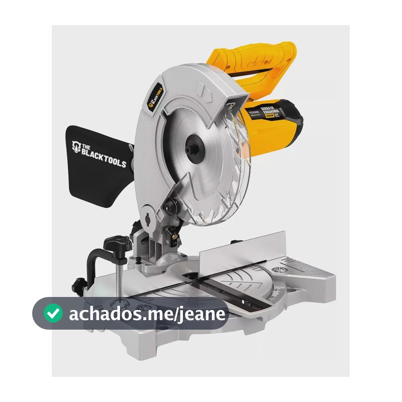 Serra Meia Esquadria Profissional Laser 1000w 185mm 220v