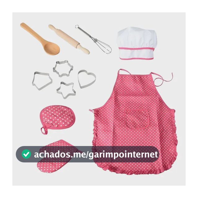 Brinquedo Cozinha Infantil Chef Acessórios Jsby