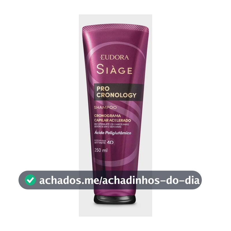 Shampoo Eudora Siàge Pro Cronology 250ml