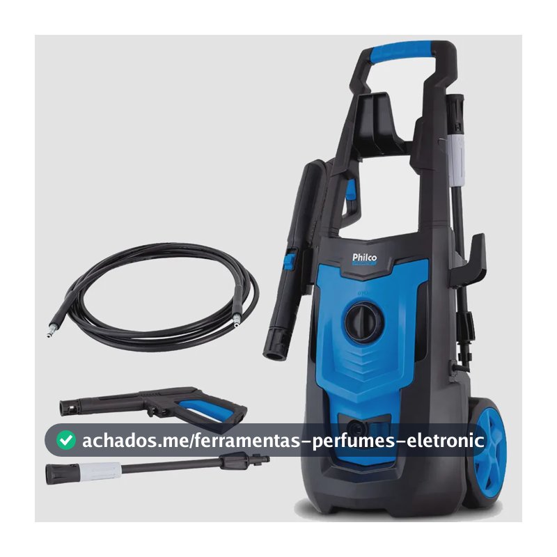 Lavadora Alta Pressão Philco 1800w Profissional 127v 2100psi Preto 127v 60
