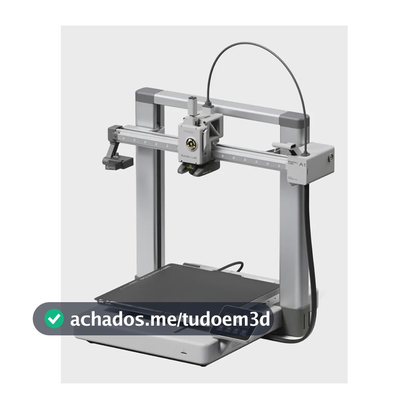 Impressora 3d Bambu Lab A1 127/220v Prateado 127/220v Cinza
