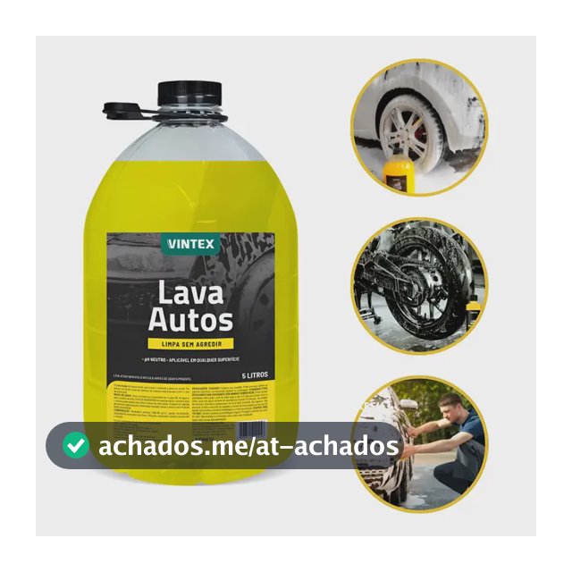 Lava Autos Shampoo Automotivo Vintex Da Vonixx 5l
