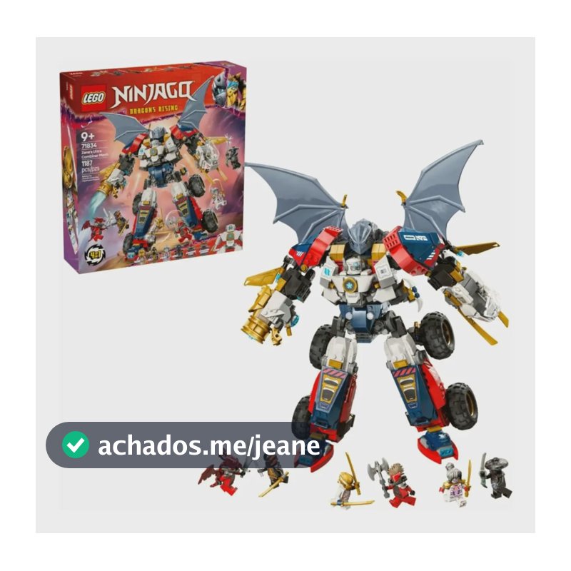 Brinquedo LEGO® Ninjago® Mech Ultra Combo Zane