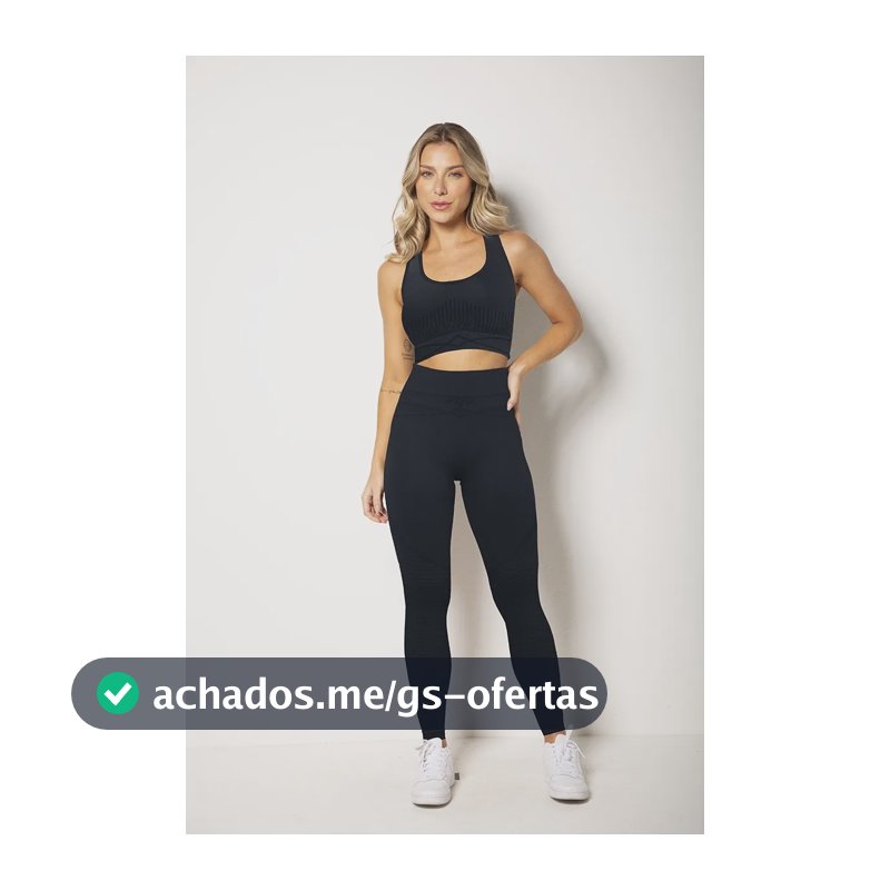 Calça Legging Fitness Trifil Feminino 0088 Liso Med