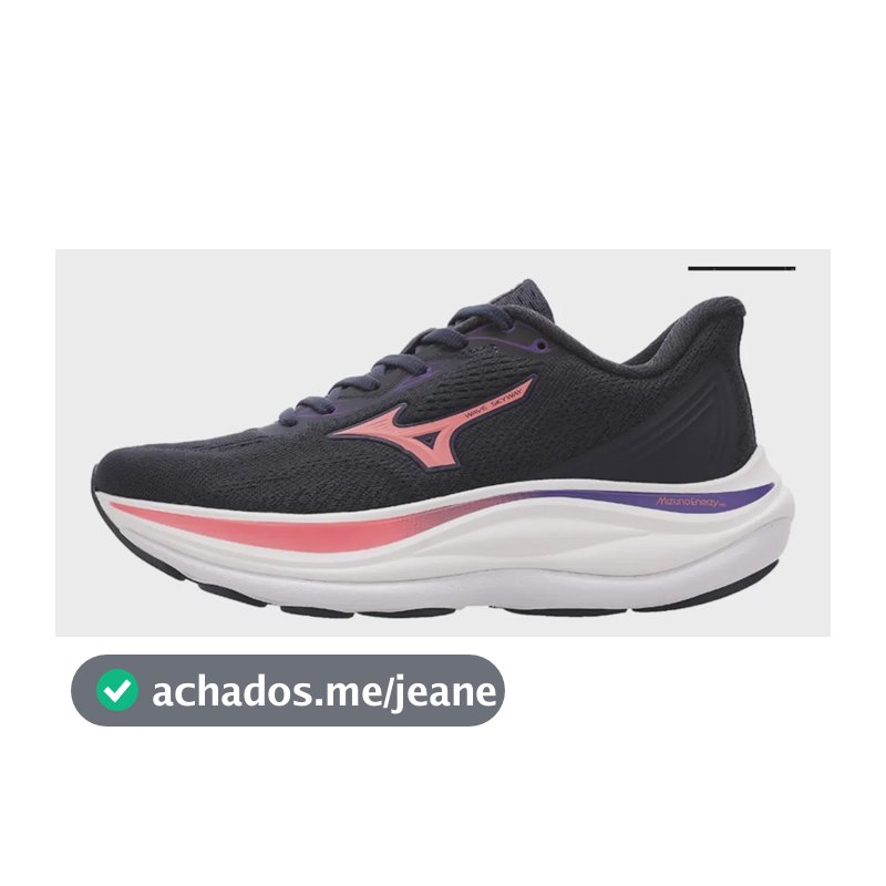 Tênis Feminino Wave Skyway Mizuno Mrhcrl Liso 40 Br