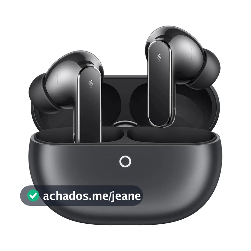 Fone de Ouvido Sem Fio HUAWEI FreeBuds Pro 5 Cancelamento de Ruído com IA de Motor Duplo Som Ultra Imersivo Chamadas Estáveis e Nítidas IP57 Até 38 horas Autonomia de Bateria Cinza