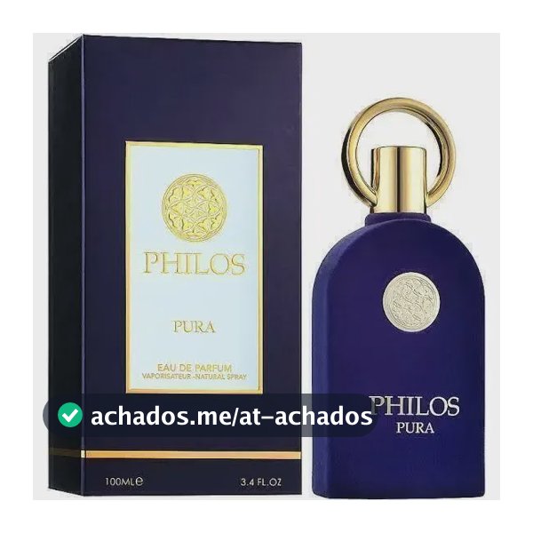 Perfume Árabe Maison Alhambra Philos Pura Eau de Parfum 100ml