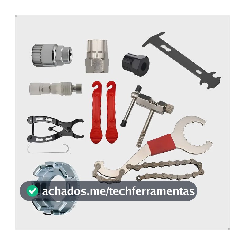 Kit de Ferramentas para Bicicleta Pedal Pulse – 11 Peças de Reparo Profissional
