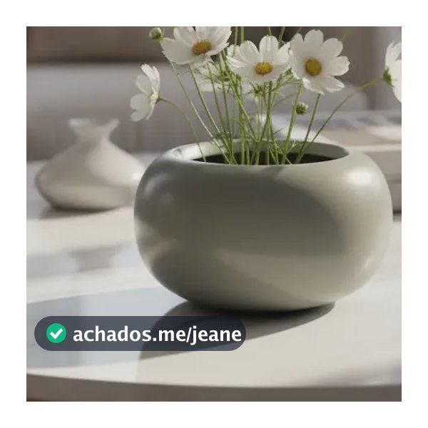 Vaso Cerâmica Vasinho M Orquídea Suculentas Cachepot