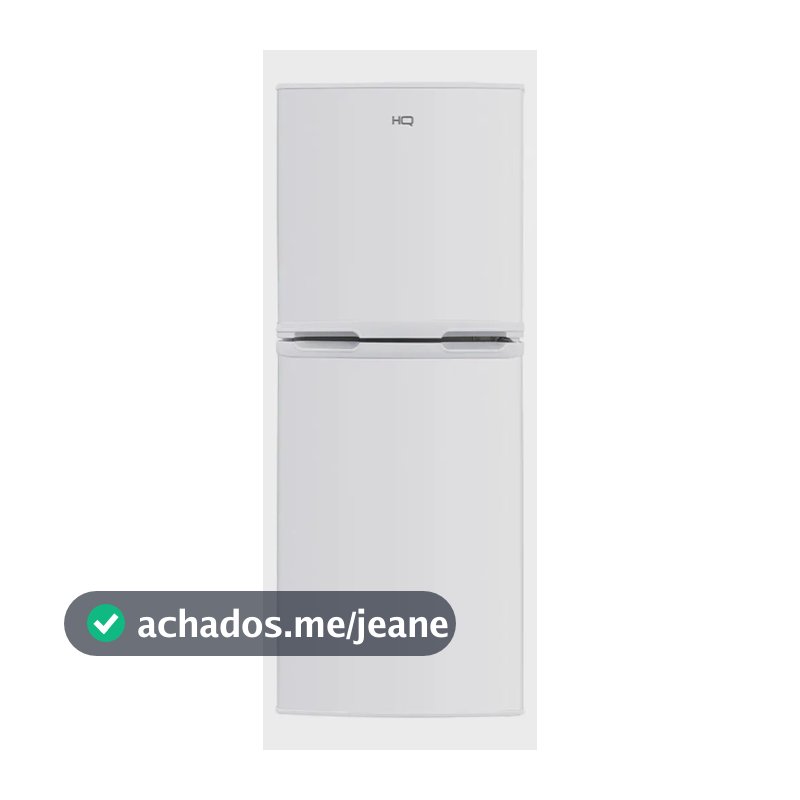 Geladeira Refrigerador Hq 140l Duplex Defrost Hq-140rdf Branco