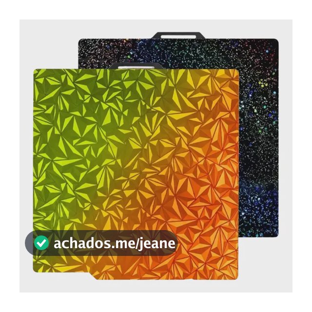 Placa Mesa Impressora 3d Holografica A1 X1e P1s X1c P1p Fria 127/220v