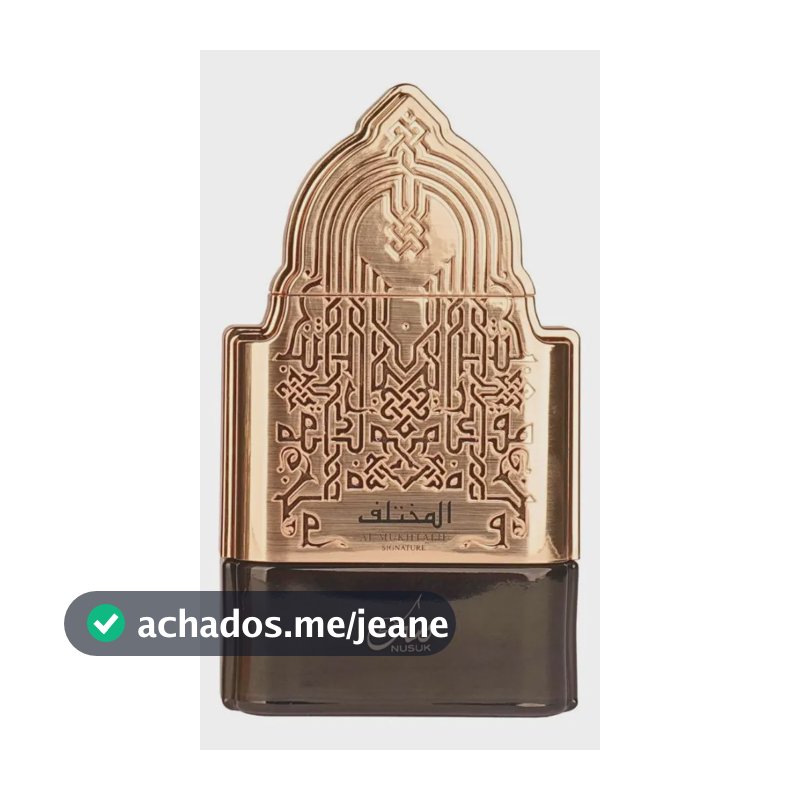 Perfume Árabe - Al Mukhtalif Signature Masc. 100ml Nusuk