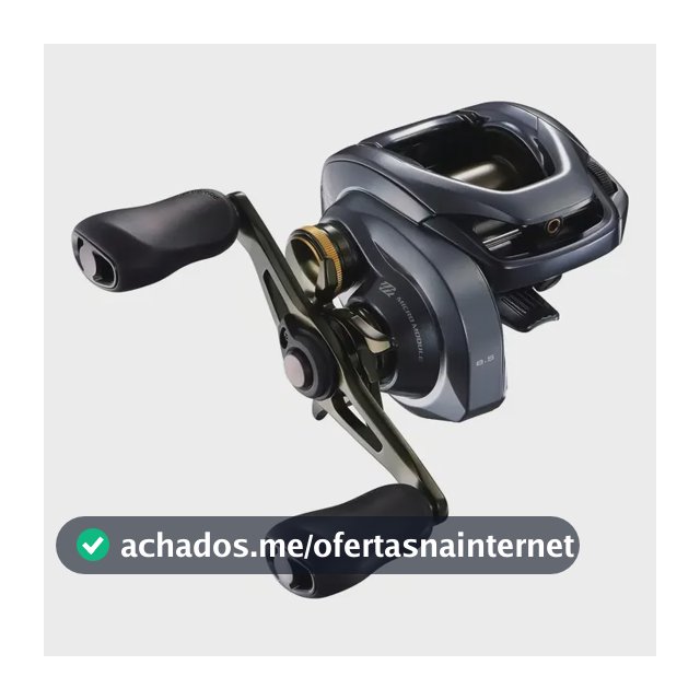 Carretilha Shimano Curado Dc 201 Hg Prateado Esquerdo Cinza-escuro Esquerdo