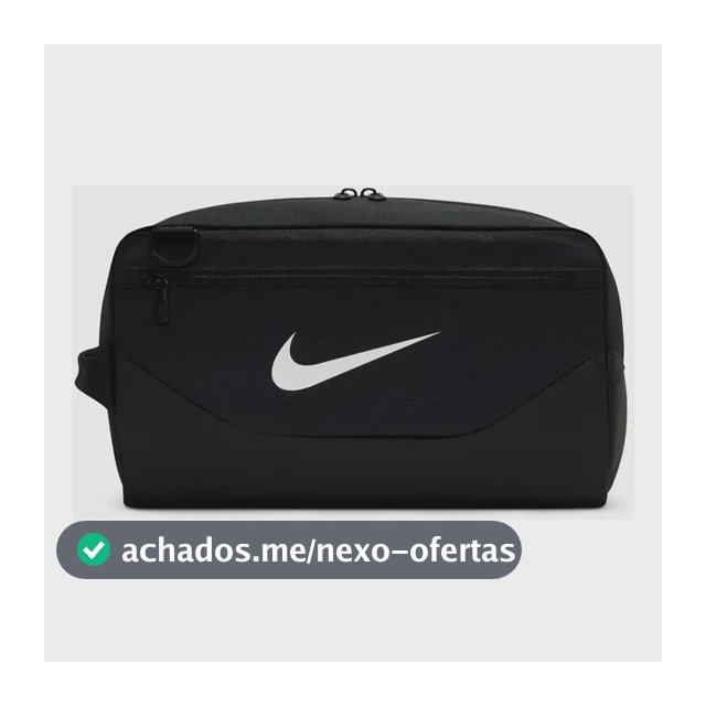 Bolsa Para Tênis Brasilia Unissex Preto