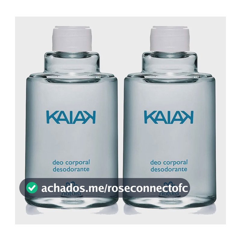 Kit C2 Refil Kaiak Classico Deo Corporal Masculino 100ml