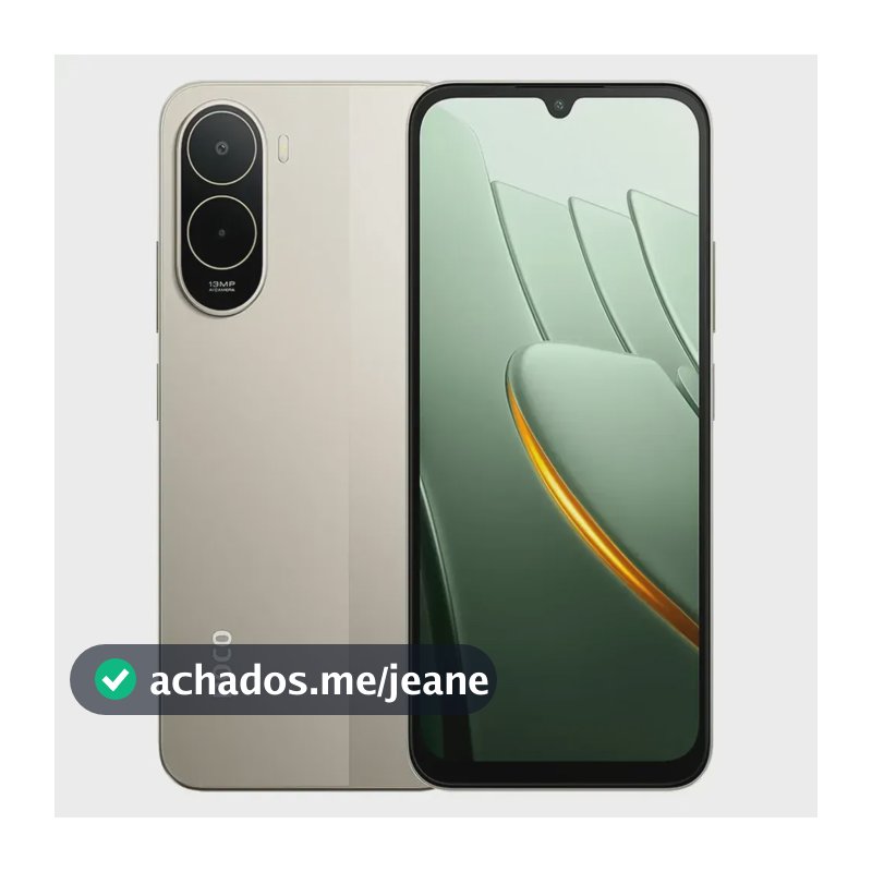Smartphone Xiaomi Poco C81 Pro 128gb 4gb Ram 4g Dourado