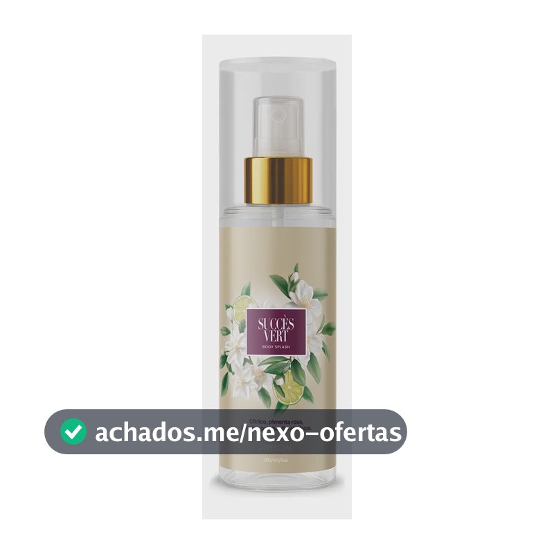 BODY SPLASH FEMININO SUCCÈS VERT 200ML - PRIMACIAL PERFUME FLORAL CITRICO