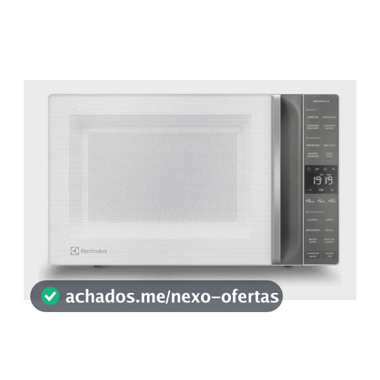 Micro-ondas Electrolux 36L Branco Efficient com Descongelamento Assistido ME36B