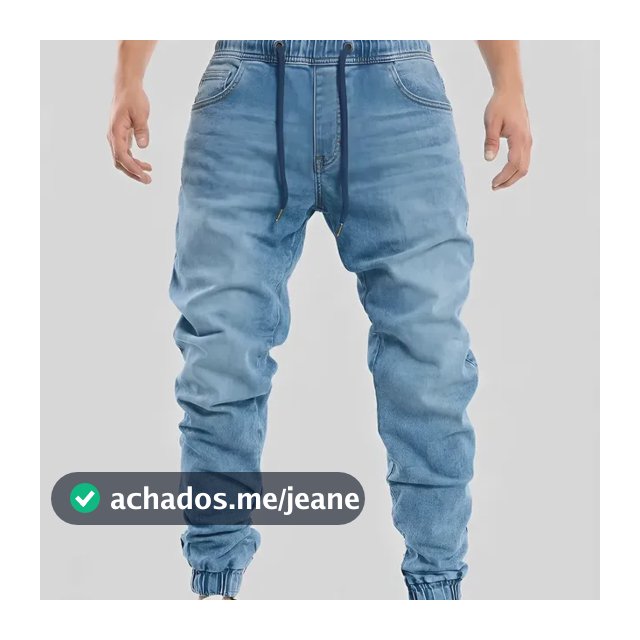 Calça Masculina Jogger Tecido Premium C/ Elástico Promoção