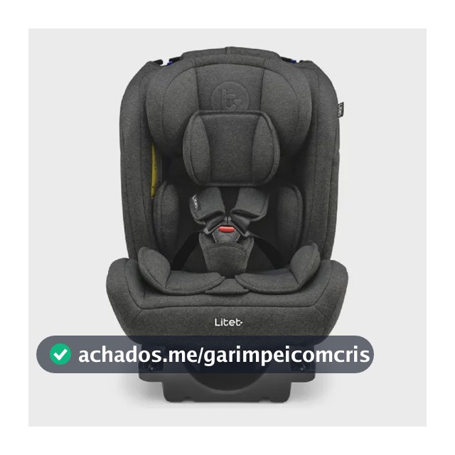 Cadeira de Carro Infantil All Stages 2.0 Isofix Preto Litet