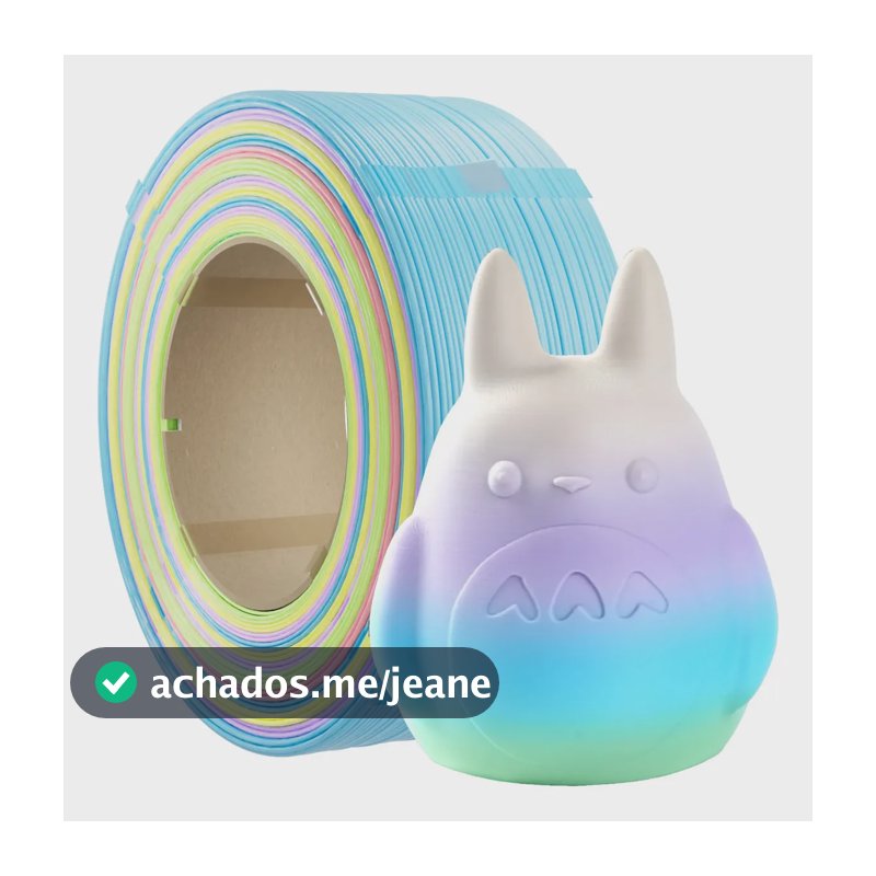Refil Filamento Pla Impressão 3d Mate Iridescente 1kgconjure Mate -no.2