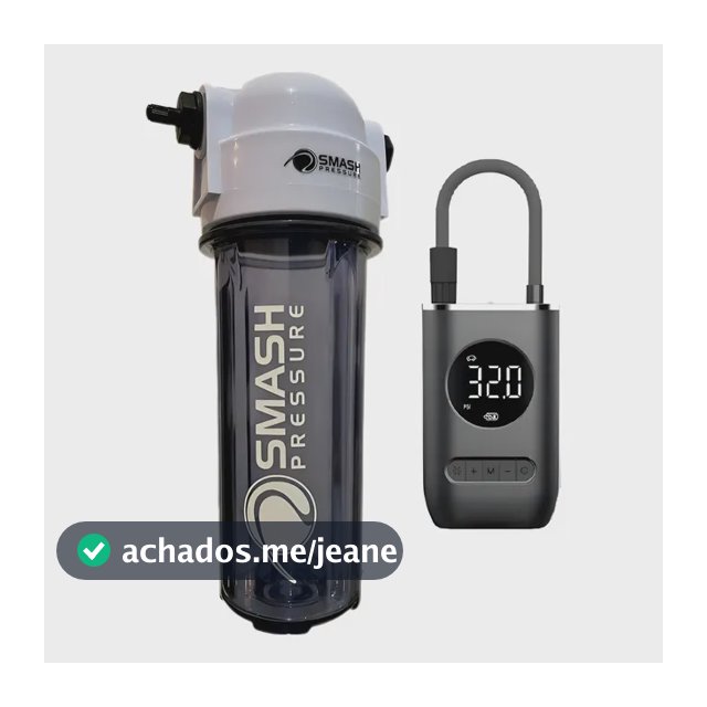 Pressurizador Bolas Tênis Padel Bomba Elétrica Recarregável Cinza-escuro