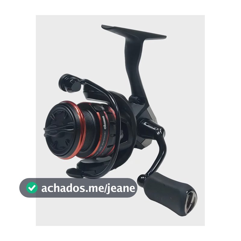 Molinete Okuma Ceymar HD 1000HA 5kg Drag Água Doce e Salgada 8 Rolamentos