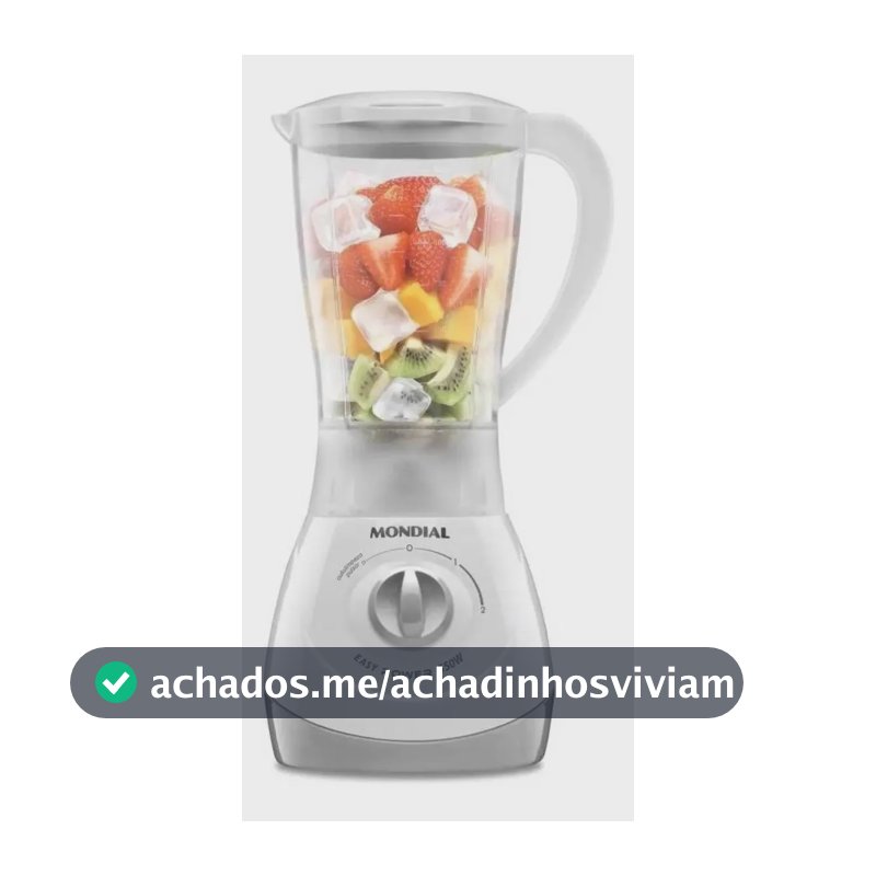 Liquidificador Easy Power 550w 1,9 Litros Mondial Branco